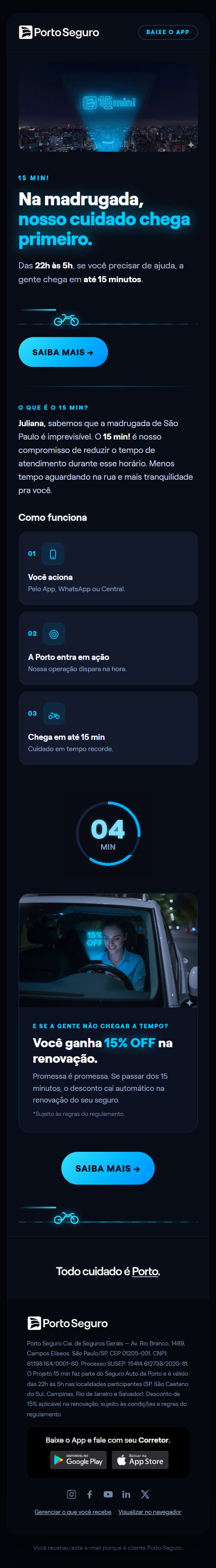 15min! · Porto